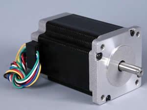Motor paso a paso híbrido con un tamaño de 57mm, ángulo de paso de 1.8° y gran fuerza de torsión