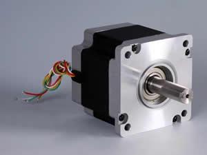 Motor paso a paso híbrido de 2 fases con un tamaño de 110mm, un ángulo de paso de 1.8° y gran fuerza de torsión